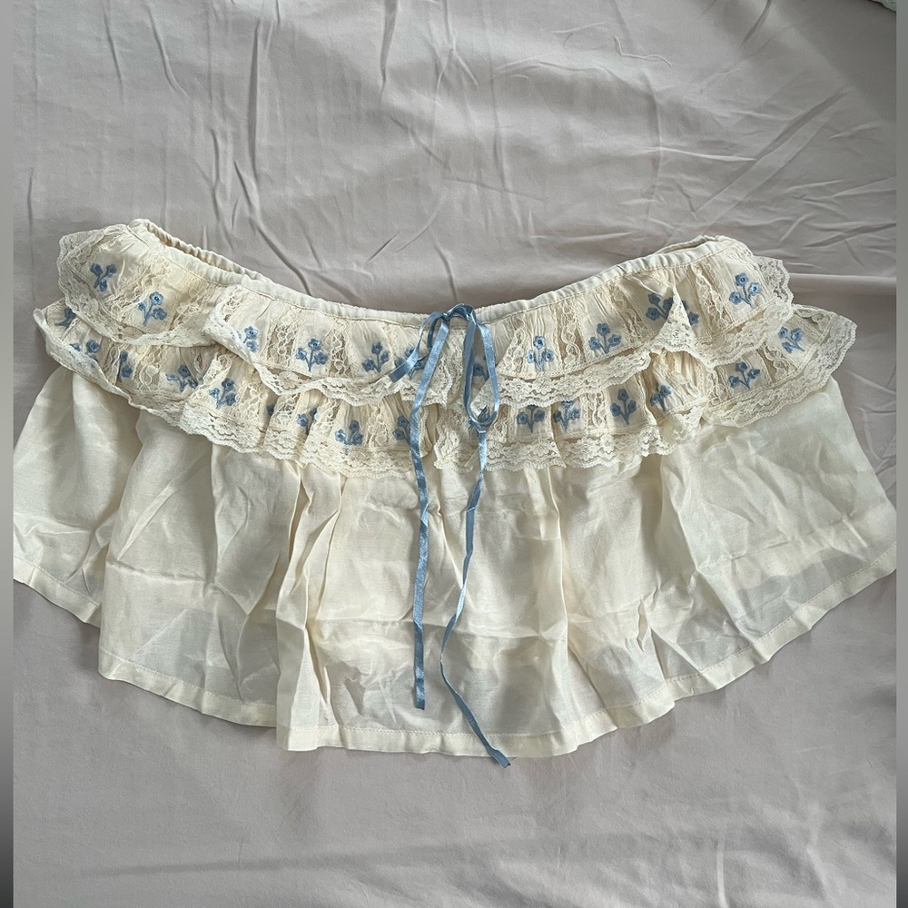 Free People Thalia Embroidered Tube Top (size L and XL) - Picture 4 of 14